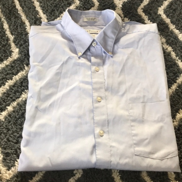 Light blue button down dress shirt - Picture 4 of 4